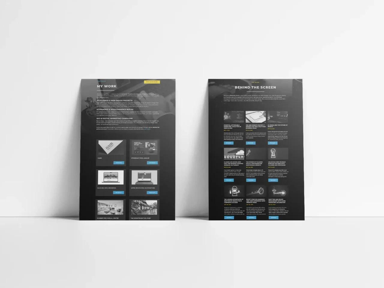 Redeveloping My Website | Divi 5 Rebuild, Modern UX & Depeche-Influenced Design