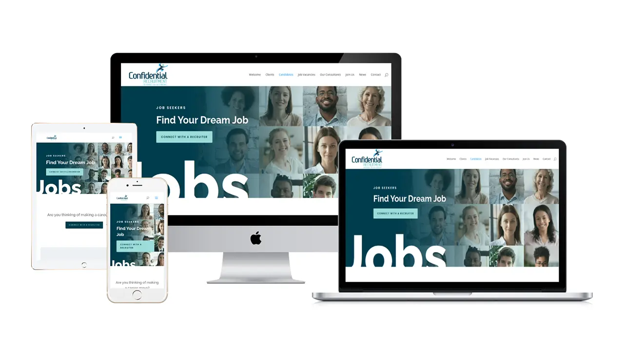 confidential recruitment website