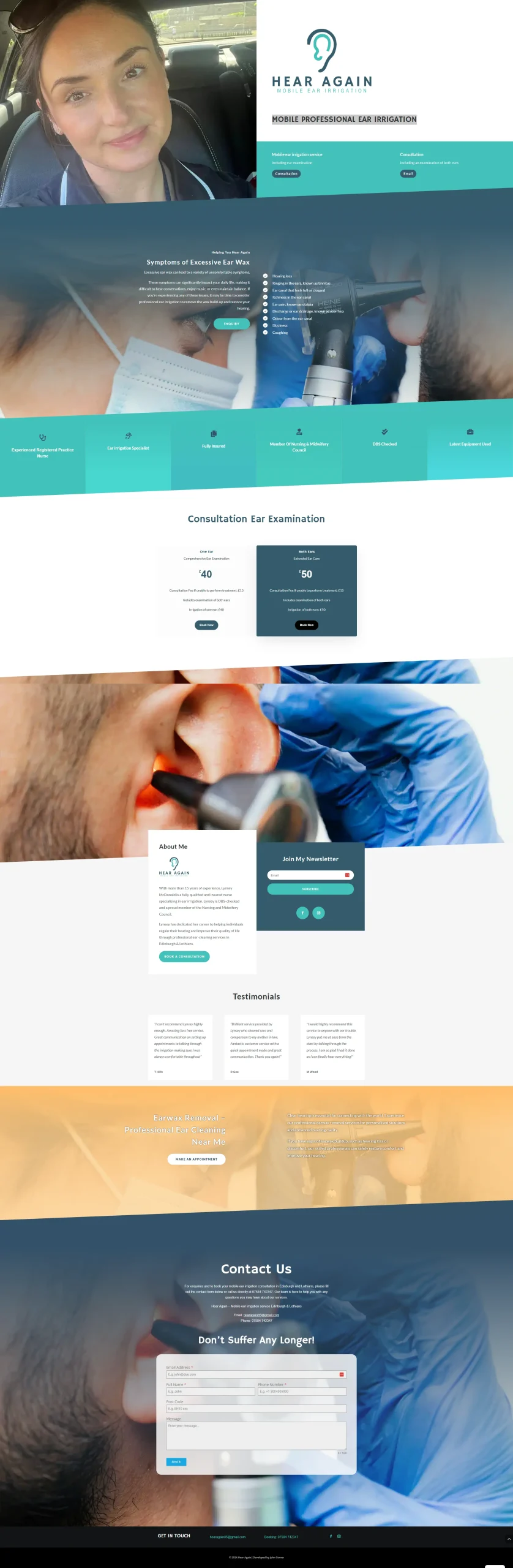 Hear Again Mobile Professional Ear Irrigation Hear Again Mobile Professional Ear Irrigation