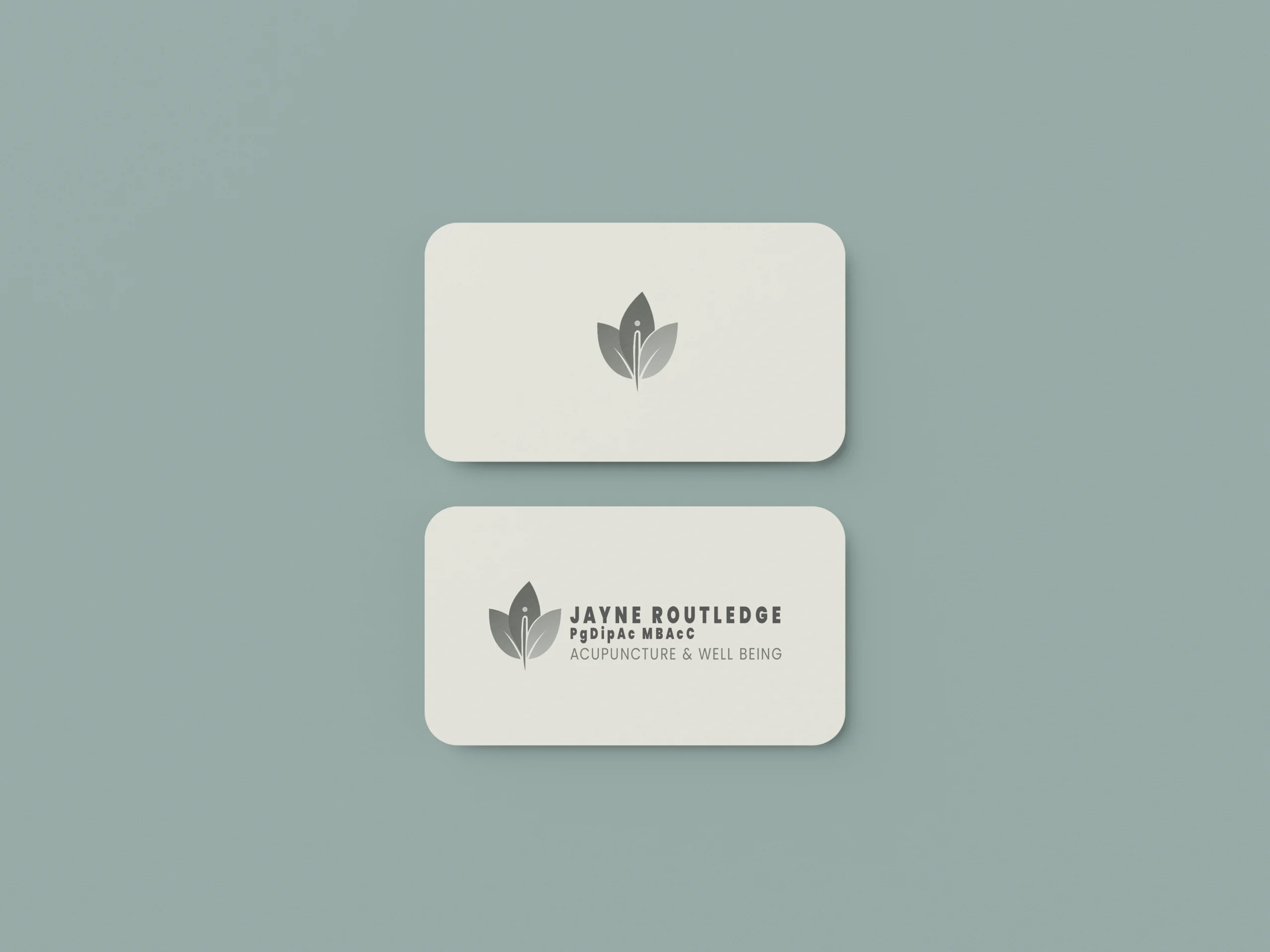 Acupuncture Branding Design for Jayne Routledge | John Corner Acupuncture Branding Design for Jayne Routledge | John Corner