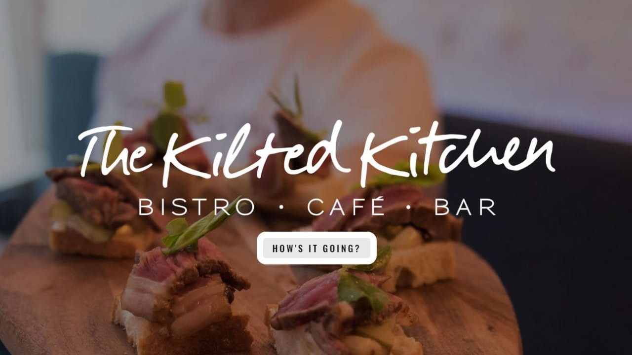 The Kilted Kitchen Edinburgh Website & Booking System